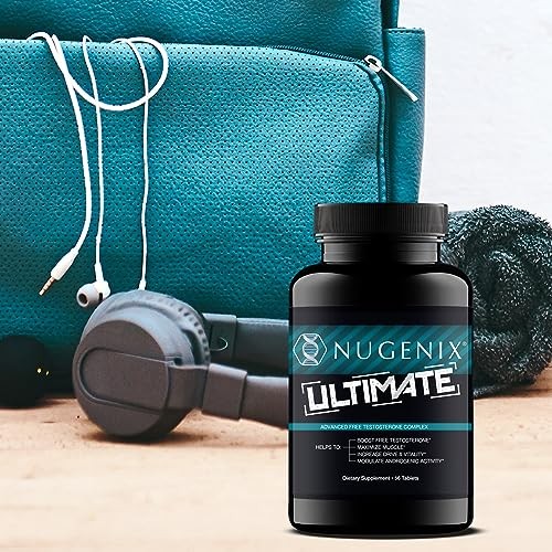 Nugenix Ultimate Free Testosterone Booster for Men – 56 Count – Boost Vitality