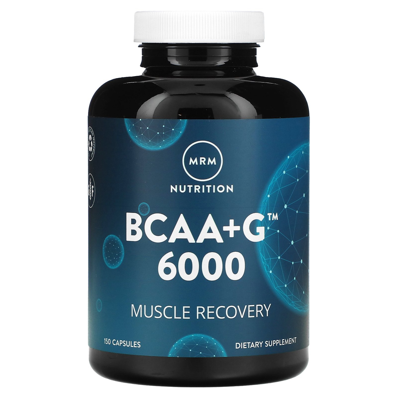 MRM BCAA G 6000 150 Capsules GMP Quality Assured