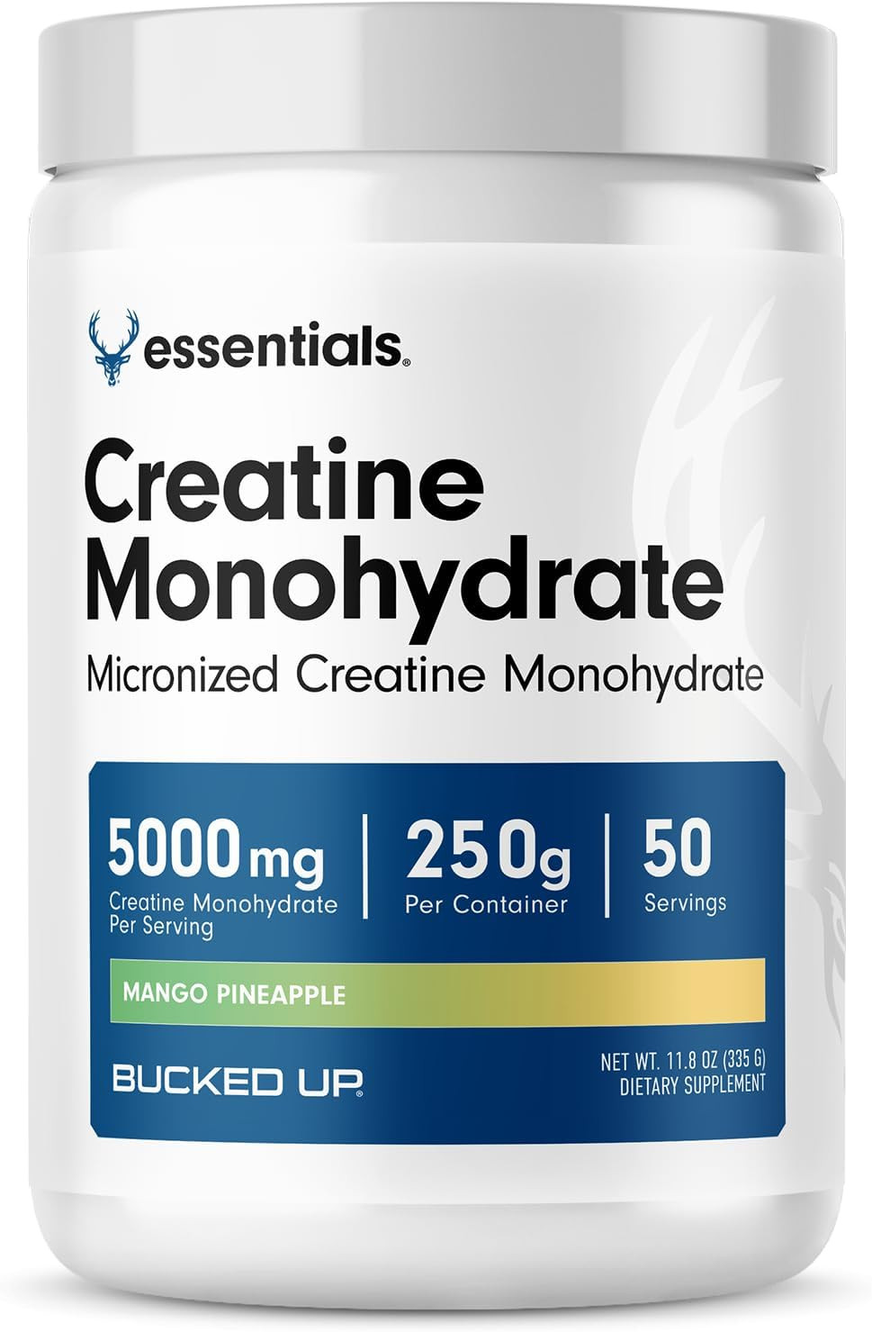 Mango Pineapple Creatine for Women and Men – Easy to Mix Vegetarian – Flavored C