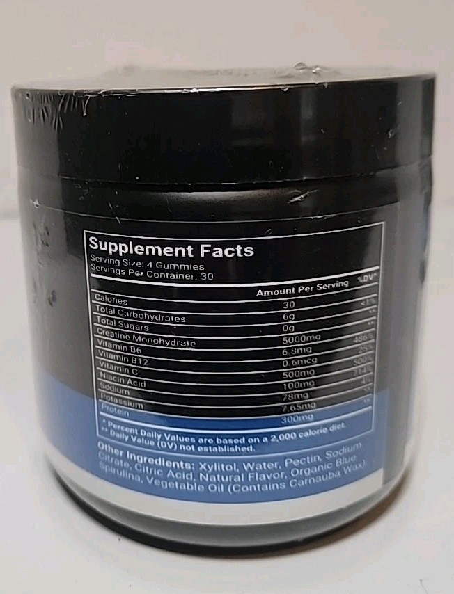 Premium select creatine monohydrate gummy’s 120 gummy’s 5000 12/04/26 *2 Count*