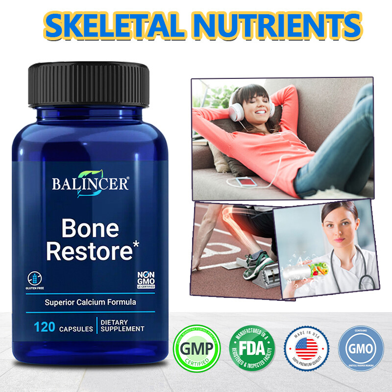 Bone Repair Supplements Excellent Calcium Formula Heart Health 120 Capsules US