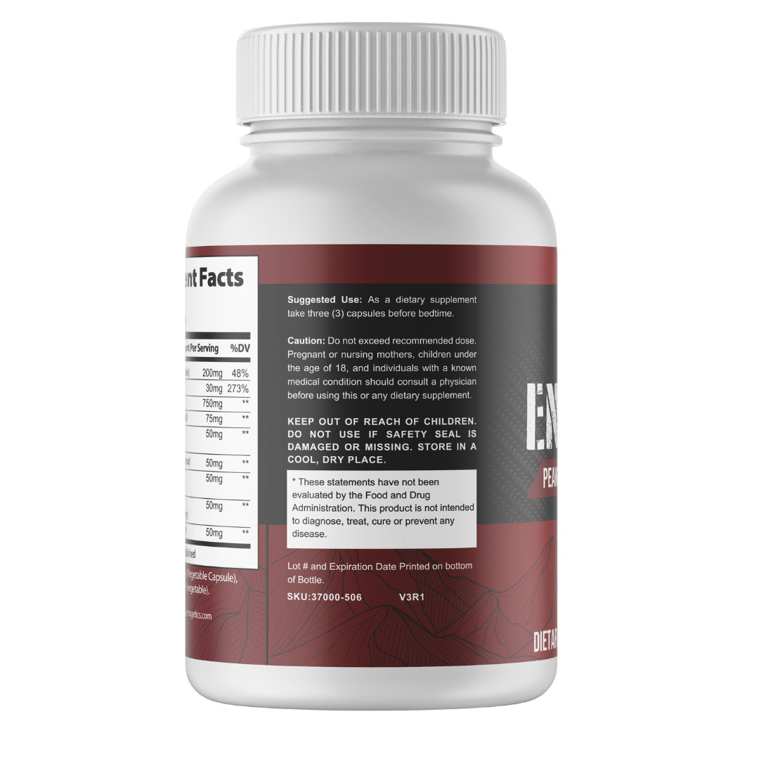 Endopeak Peak Performance Supplement 12 Bottles 1080 Capsules