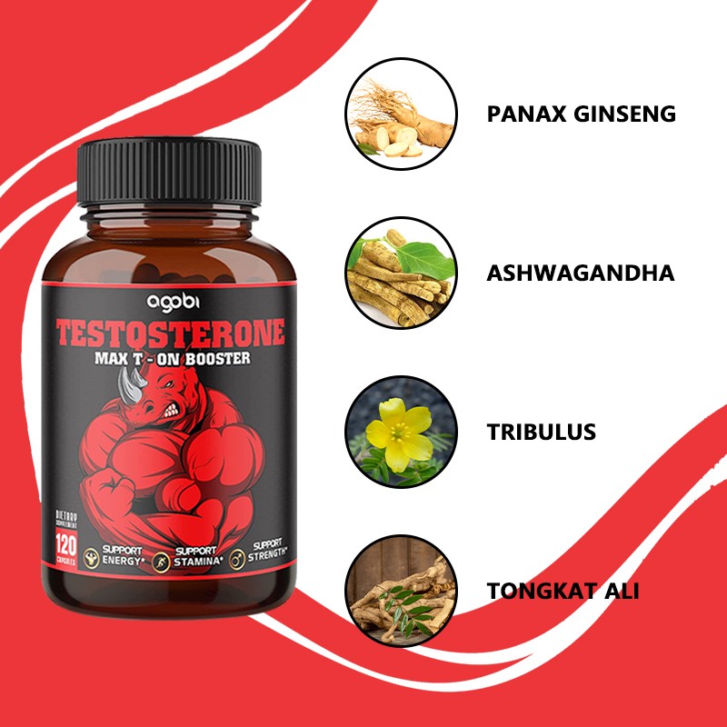 Herbal Testosterone Support Formula: Boosts Vitality &Energy for a Stronger Body