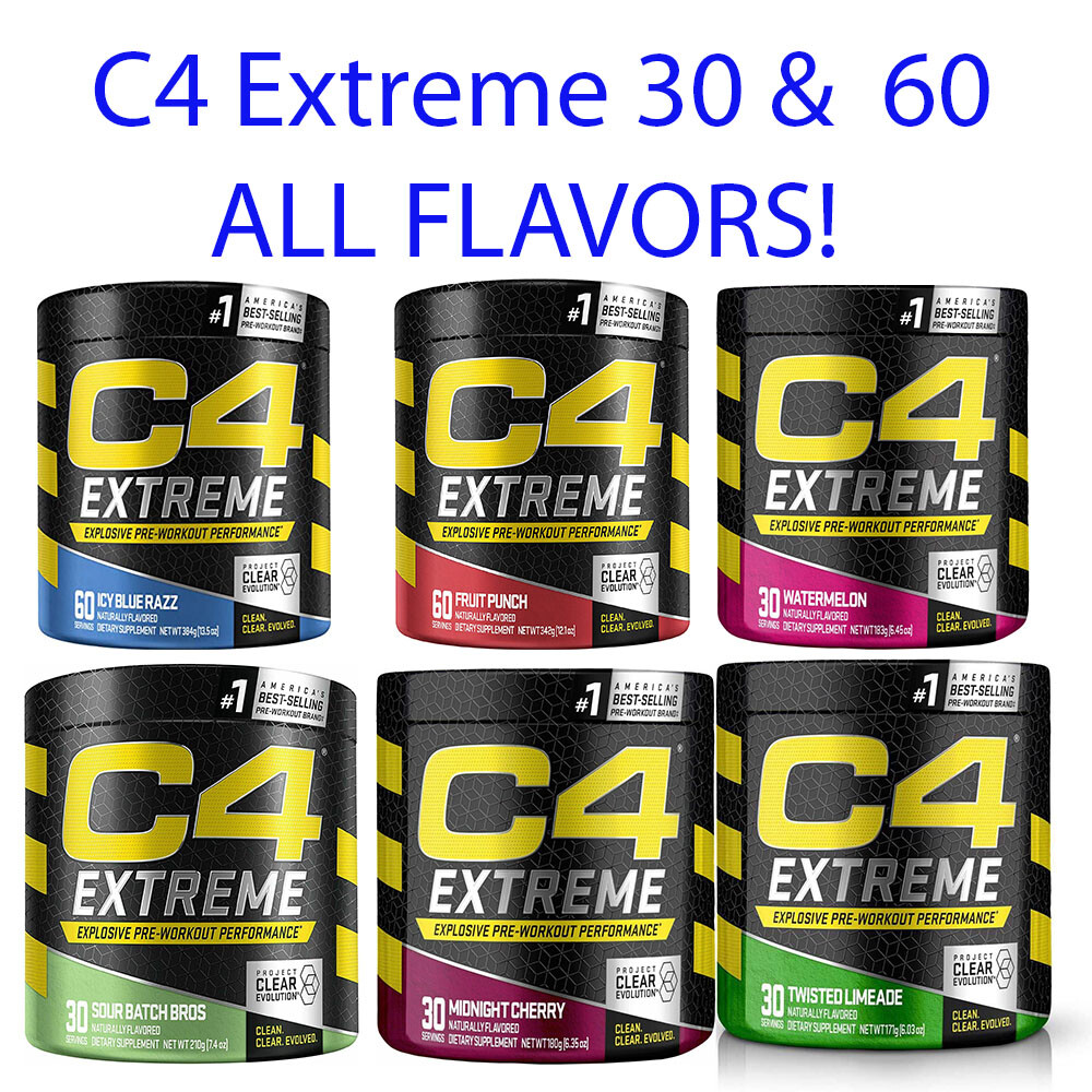 Cellucor C4 Original Pre Workout Powder – 60 Servings Pink Lemonade