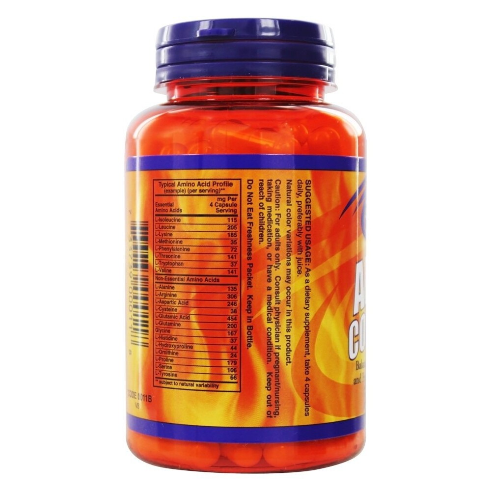 NOW Foods Amino Complete, 120 Capsules