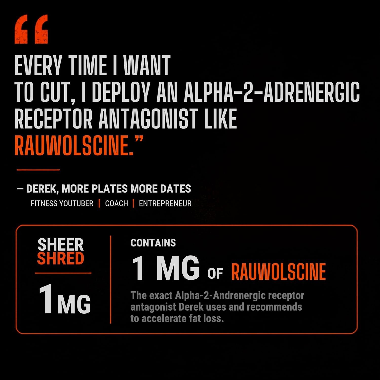 Sheer Shred Premium Thermogenic + Sheer Alpha: Test Booster Fat Burner Combo Pac