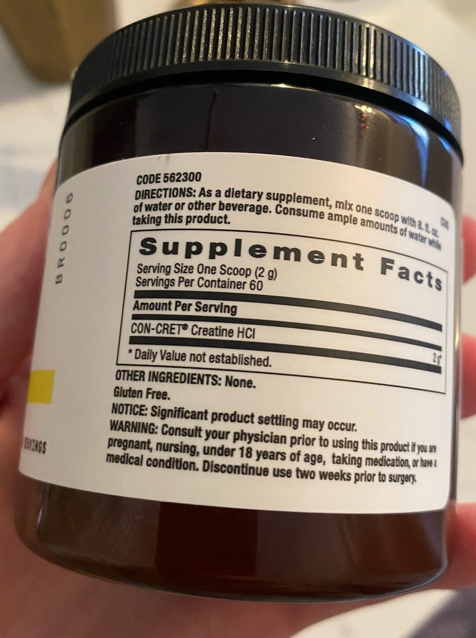Beyond Raw Chemistry Labs Creatine HCl Powder – 60 Servings