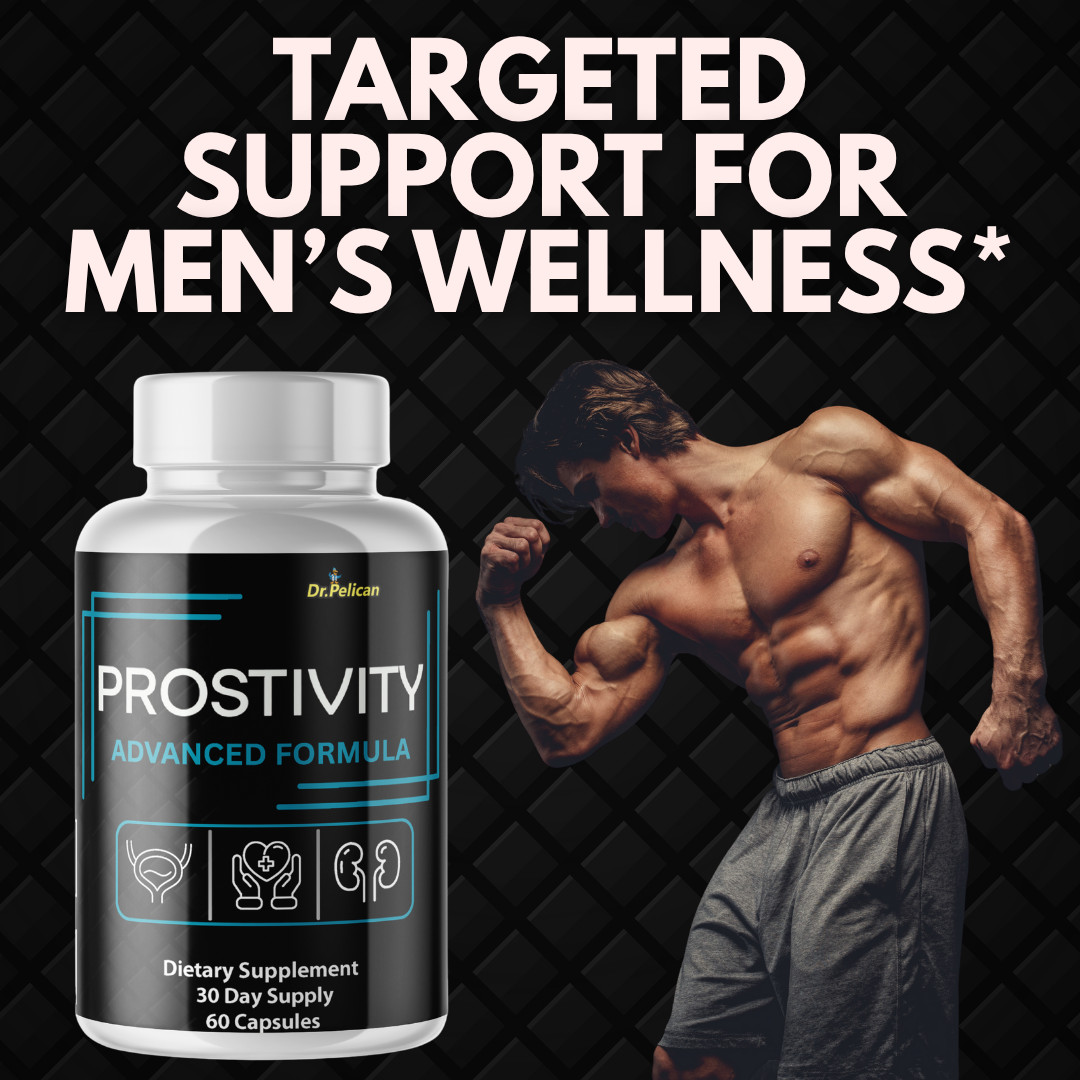 Prostivity- Prostate Support- 5 Bottles- 300 Capsules