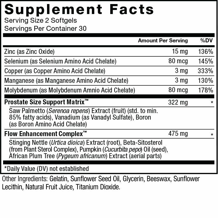Force Factor Prostate – Prostate Support w/ Beta-Sitosterol & Saw Palmetto