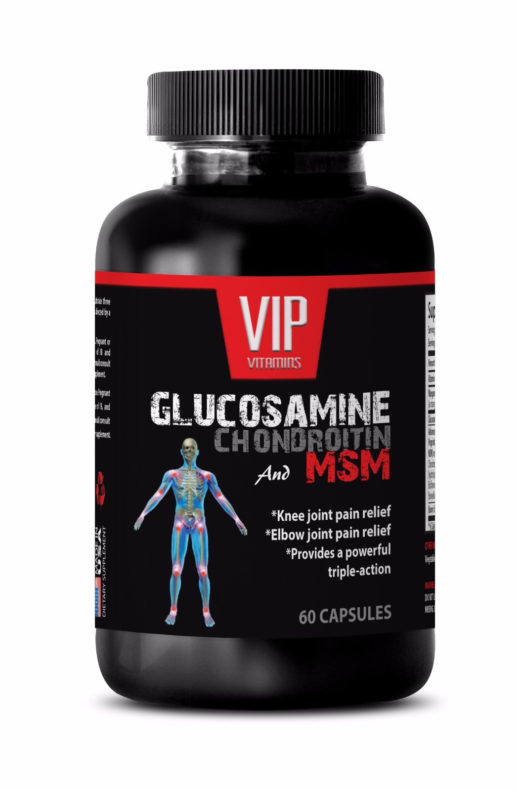 Energy boosters for older men – GLUCOSAMINE & MSM COMPLEX 3232MG 1B – glucosomin