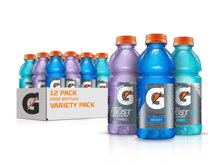 Gatorade Frost Variety Pack, 20oz Bottles (12 Pack)