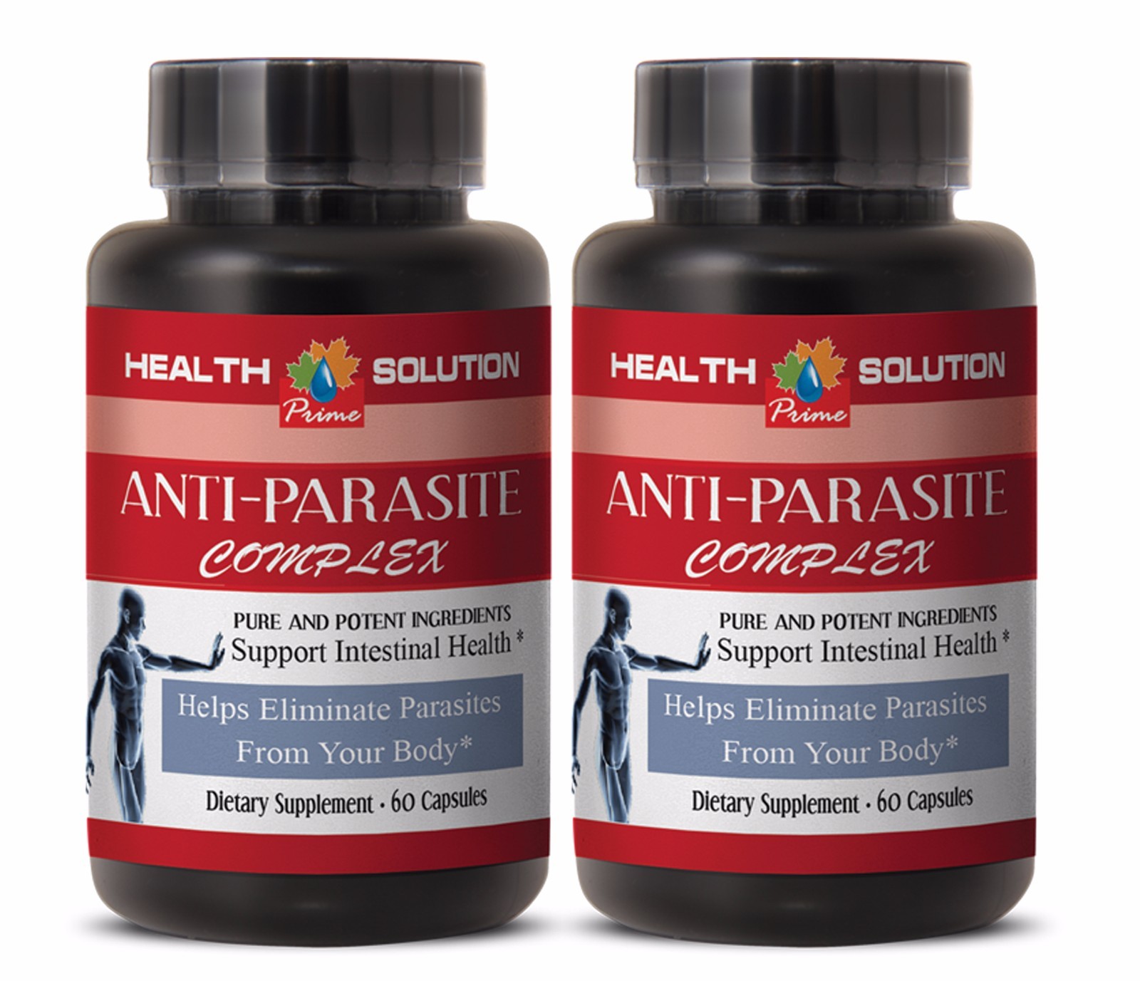 Proven formula – ANTI-PARASITE COMPLEX – Relieve digestion – 3 Bottles