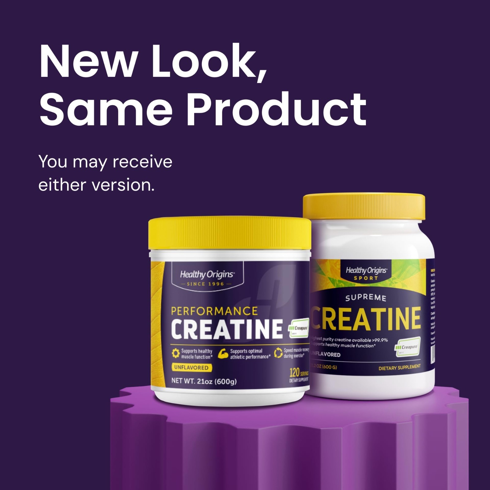 Pure Creatine Monohydrate Powder, 600g – Boost Energy & Muscle Growth, Vegan