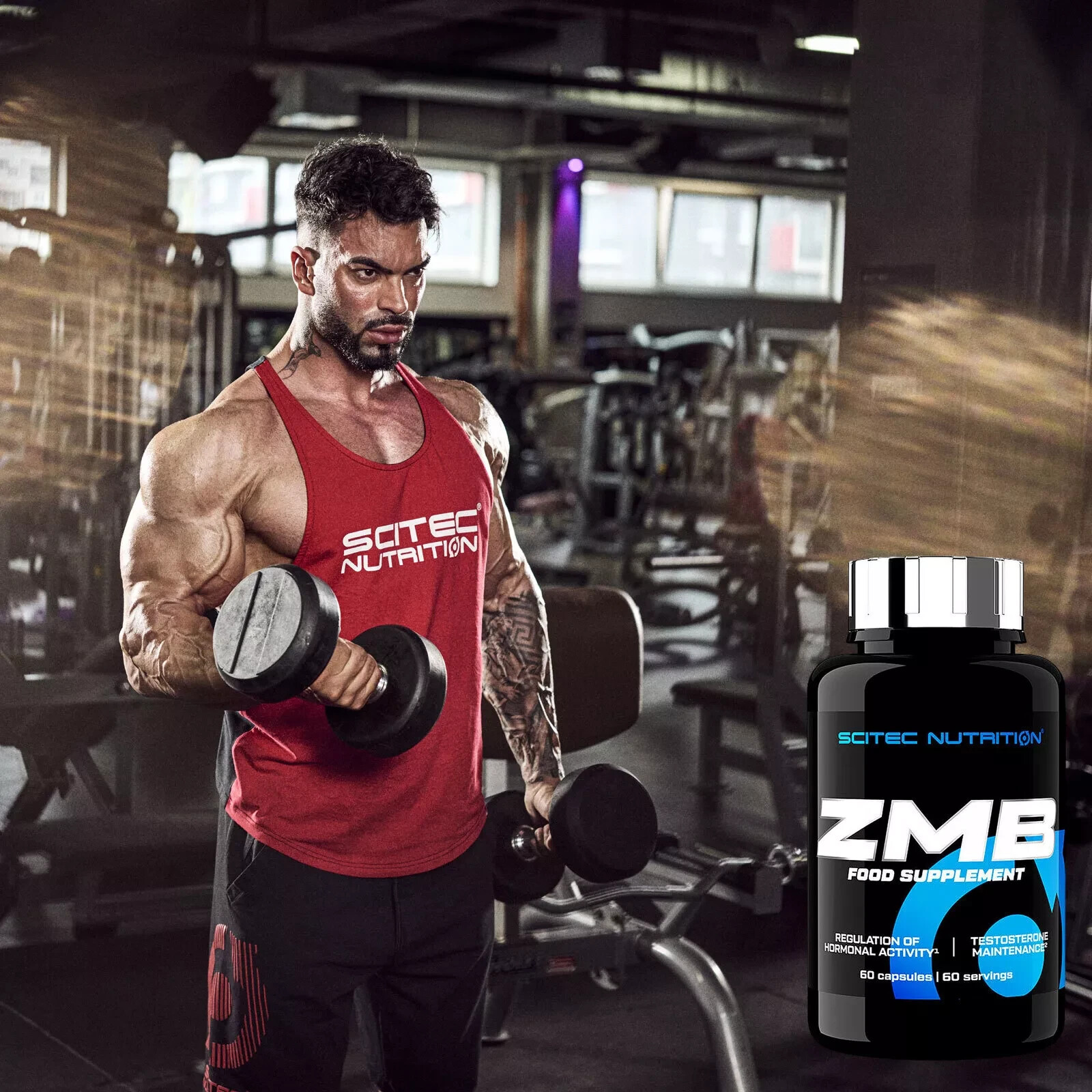 ZMB – Zinc Magnesium Vitamin B6 -Quality ZMA -Testo-Booster -ZMB – Sleeping Aid