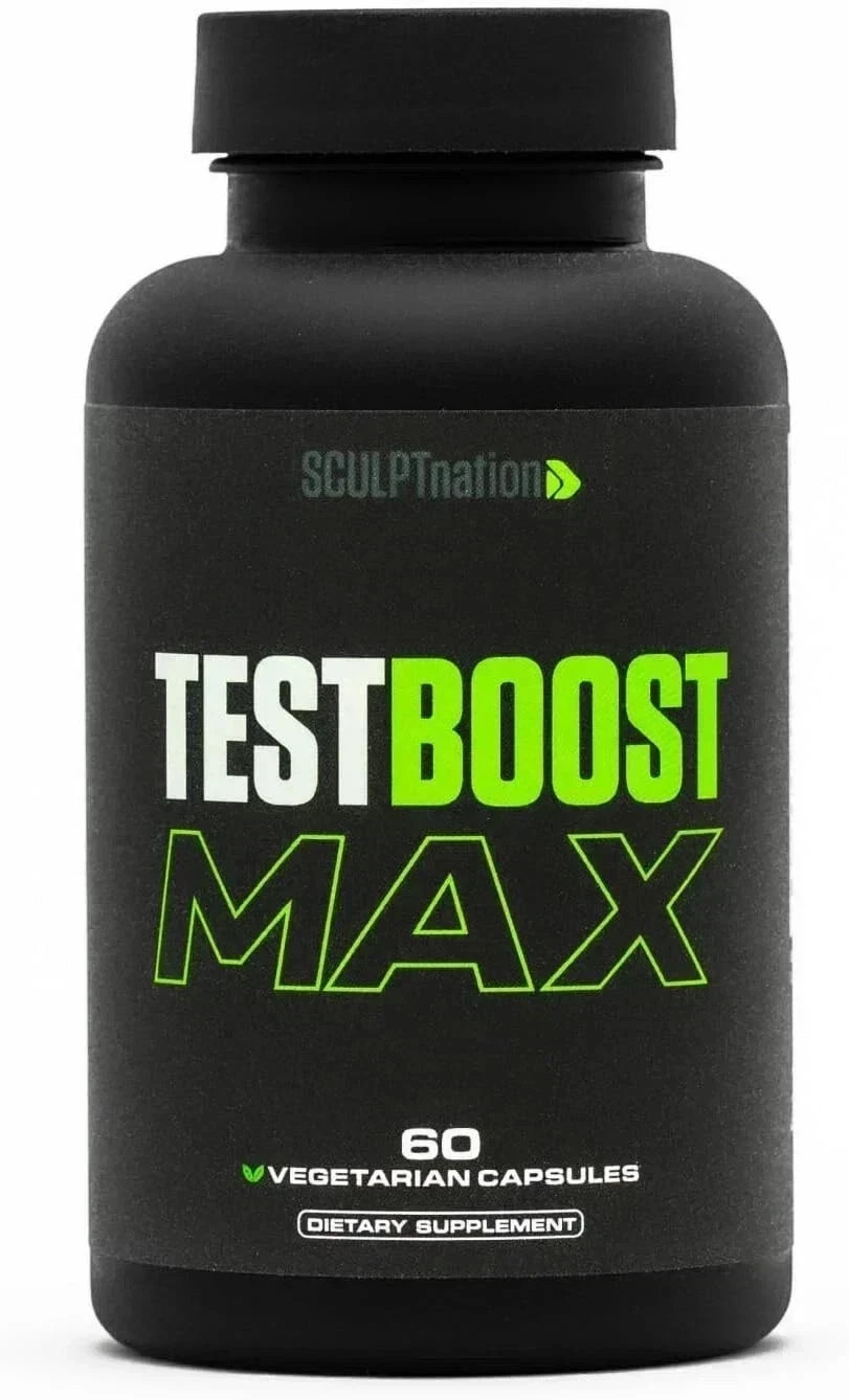 TEST BOOST Max Sculptnation Build Muscle Men Fat Weight Loss – New & Sealed.