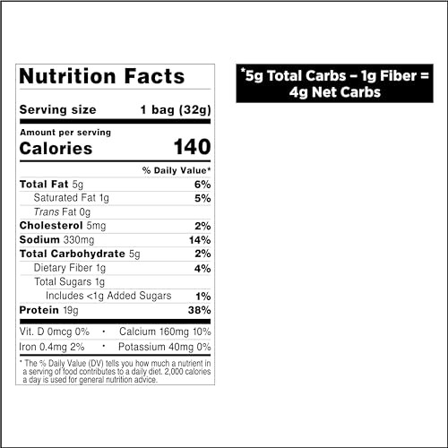 Quest Nutrition Bbq Protein Chips 19G Protein 4G Net Carb Carb Gluten 1.1 Oz