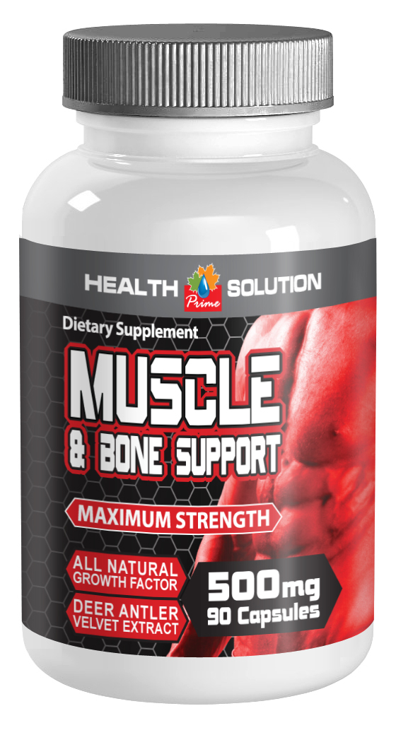 Muscle and Joint Healing and Recovery 500mg (1 Bottle, 90 Capsules)