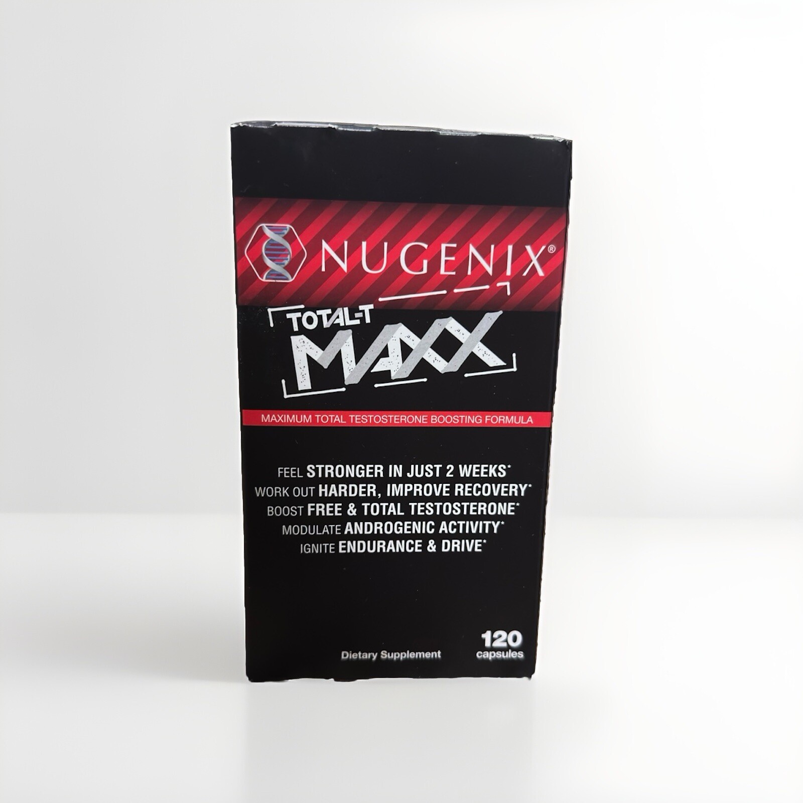 Nugenix Total-T Maxx – 120 Capsules – EXP 12/26 (Retails Price $169.99!)