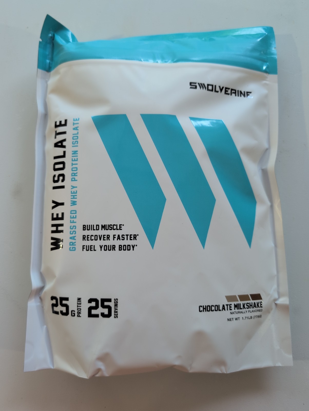 Swolverine Whey Protein Isolate Powder – 25g Protein, Chocolate Milkshake Flavor
