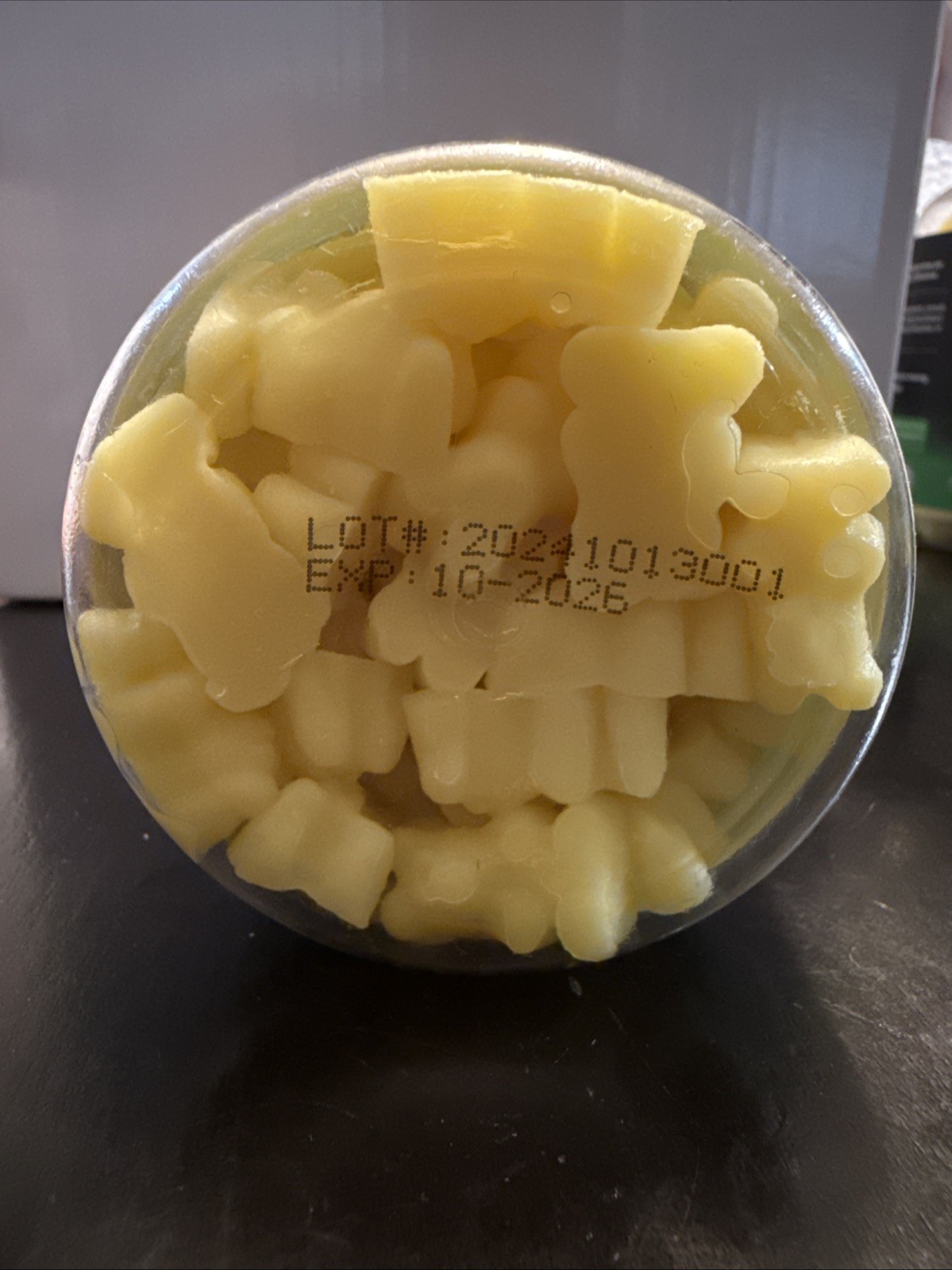 HAPPYUMMMM Creatine Monohydrate 5000mg Gummies, (Lemon), 90 Count