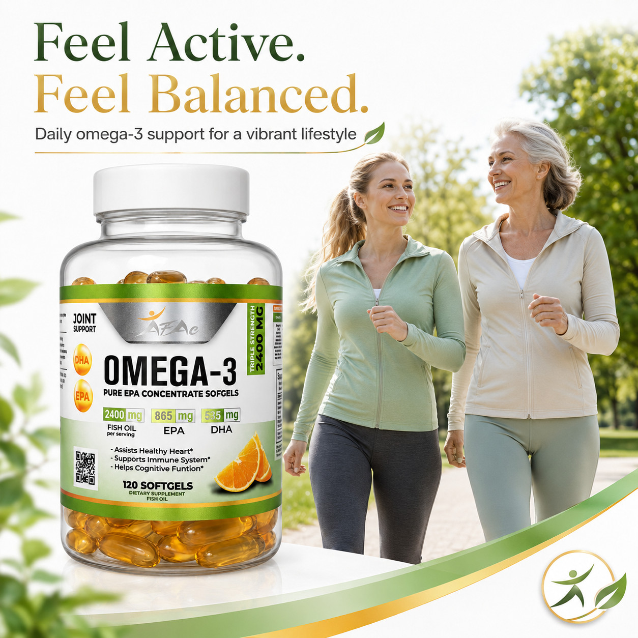OMEGA 3 FISH OIL 1.000 MG ALFA 100 CAPSULES Omega3