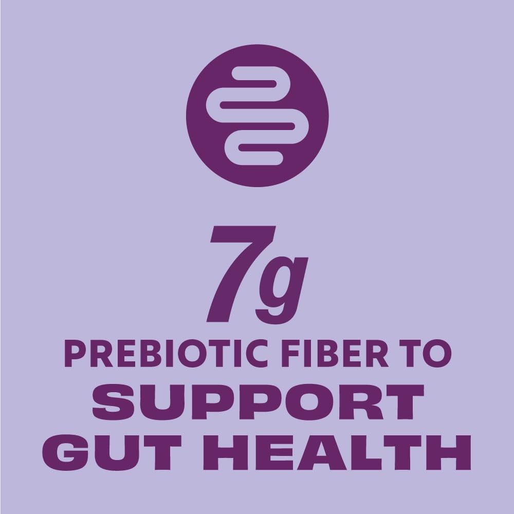 Chocolate Protein Powder with Fiber for Gut Health – 25g Protein, 7g Fiber