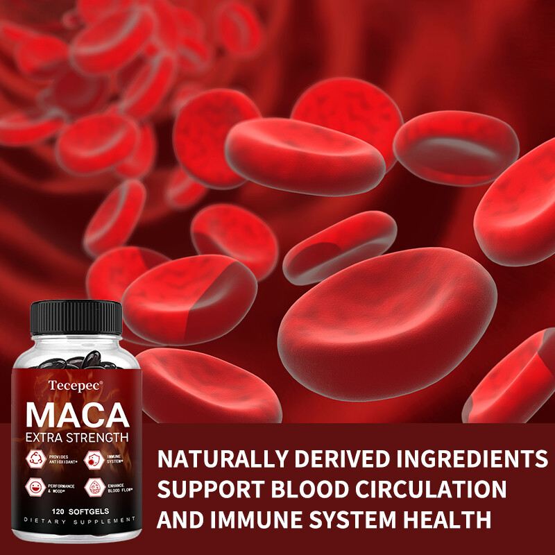 Maca – Extra Strength Testosteron Boosting Formula for Men , Stamina Support