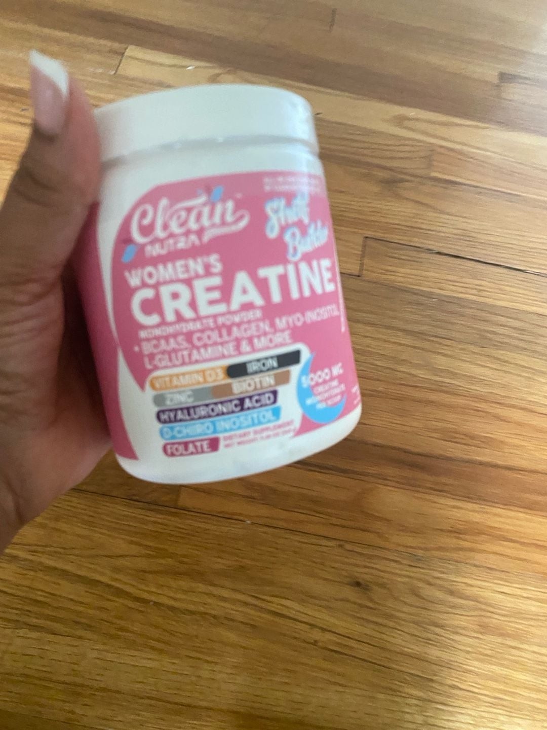Clean Nutra Women’s Creatine Monohydrate Powder with BCAAs, Collagen, Myo-Inosit