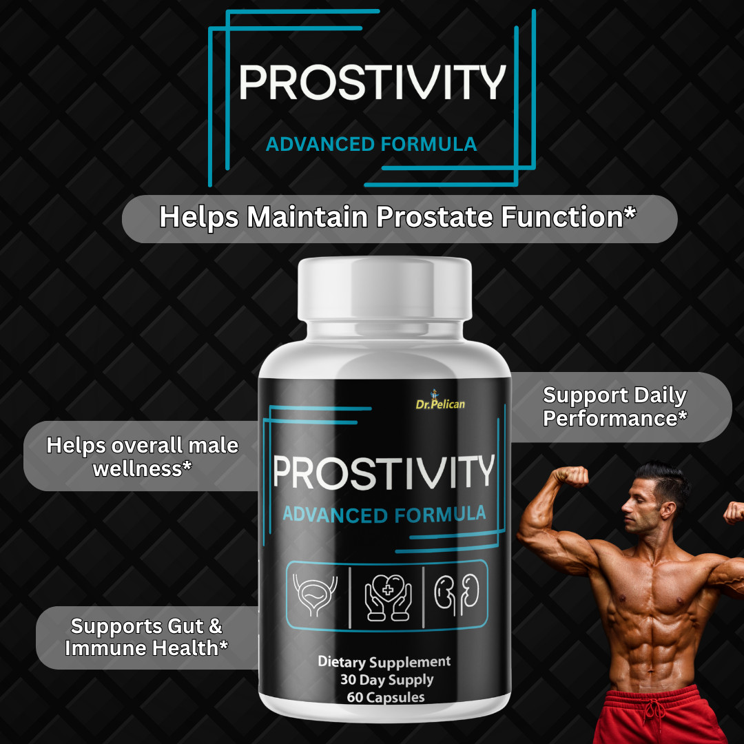 Prostivity- Prostate Support- 5 Bottles- 300 Capsules
