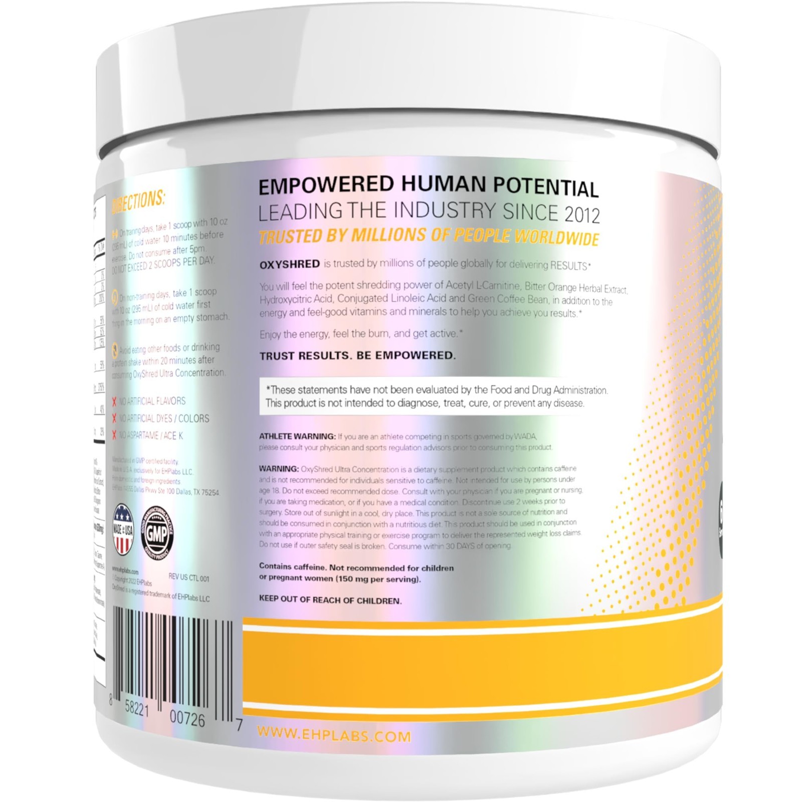 Pre Workout Powder with L Glutamine & Acetyl L Carnitine – Energy Boost Drink, M