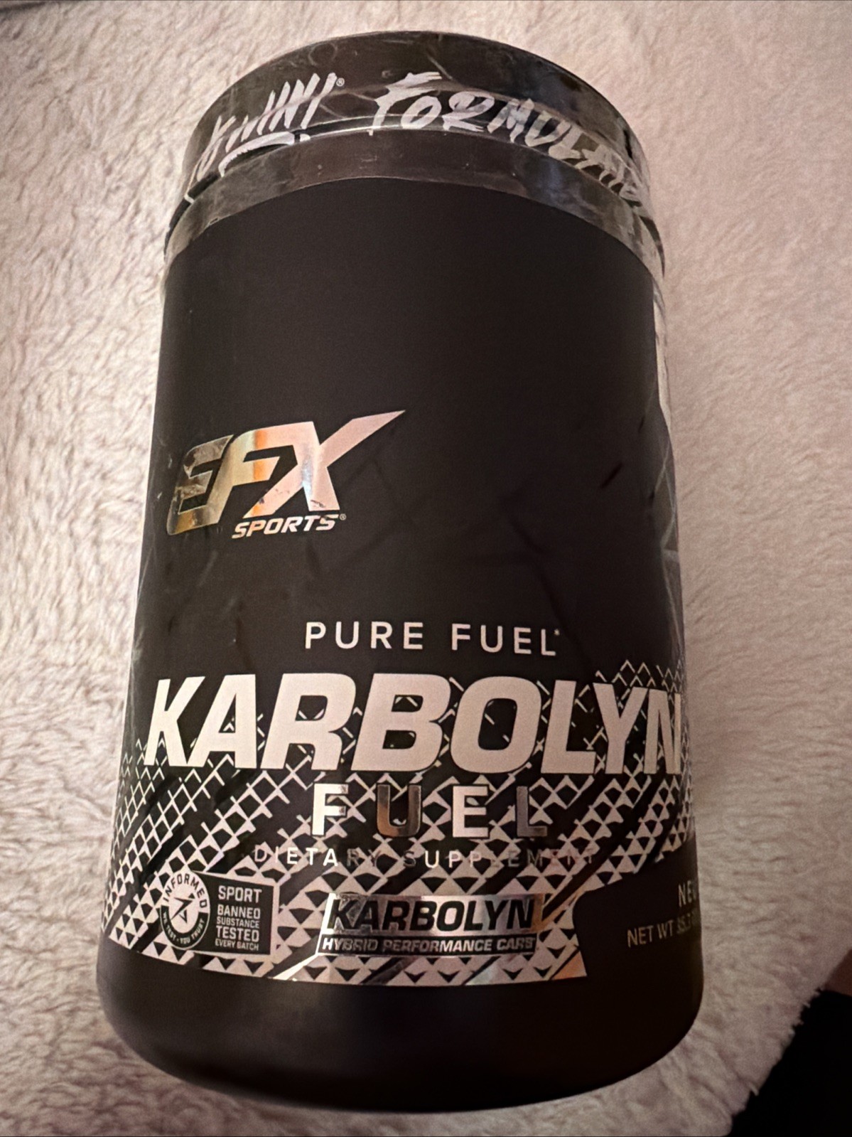 EFX Sports KARBOLYN FUEL 2.2LBS High Performance Carbohydrate Glycogen Exp 7/30