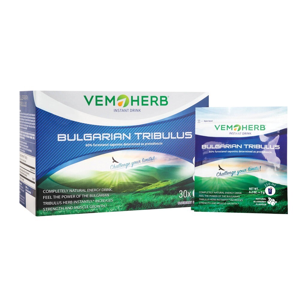 VEMOHERB BULGARIAN TRIBULUS DRINK (30 sachets)