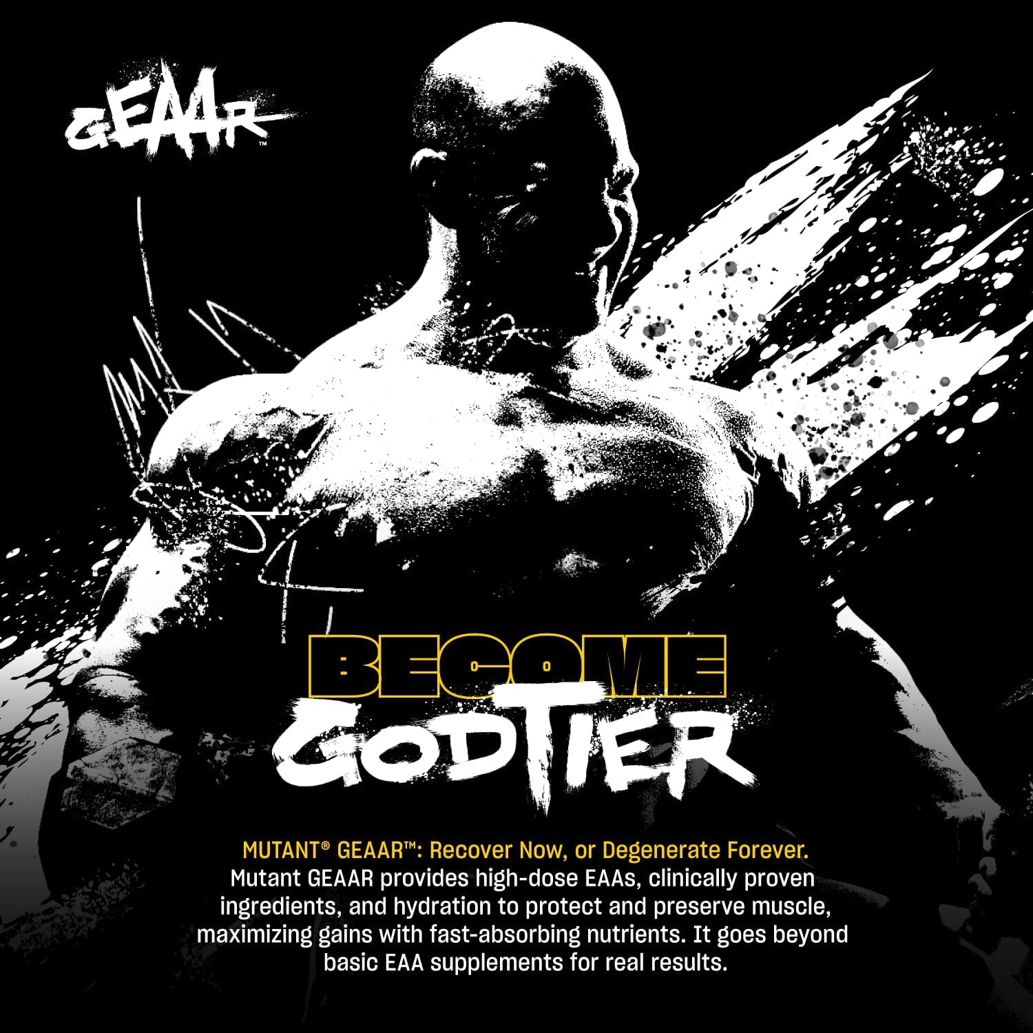GEAAR – 9.4G of EAA Powder + Arginine, 7G Bcaas, 4G Leucine, Electrolytes, Cocon