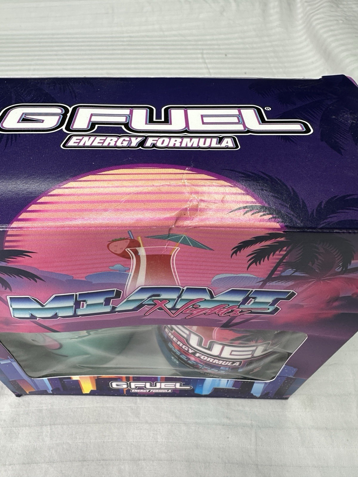 Miami Nights Gfuel Collectors Box Limited Edition
