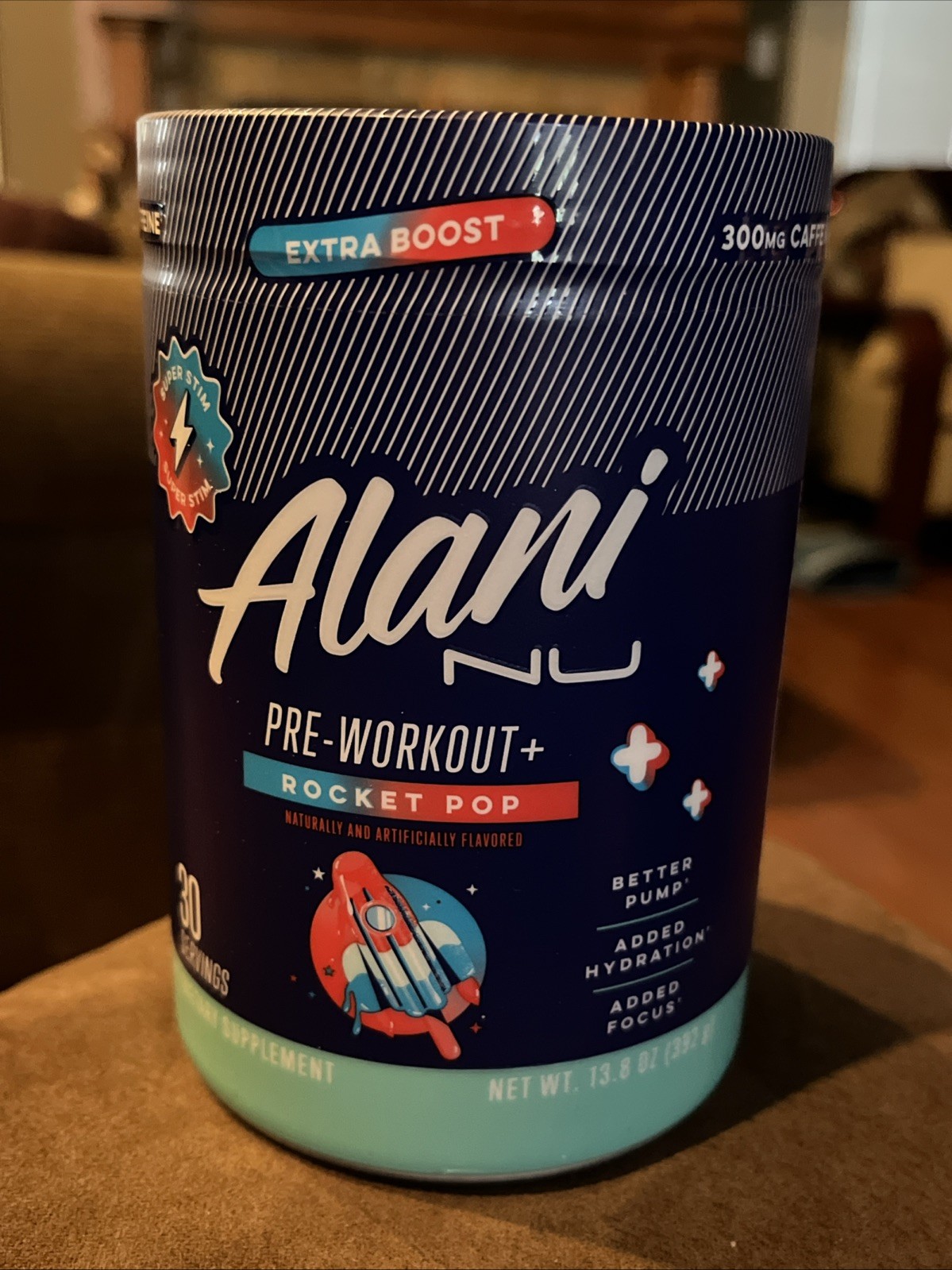 Alamo NU Pre-workout Rocket Pop 30 Servings New, Sealed Discontinued
