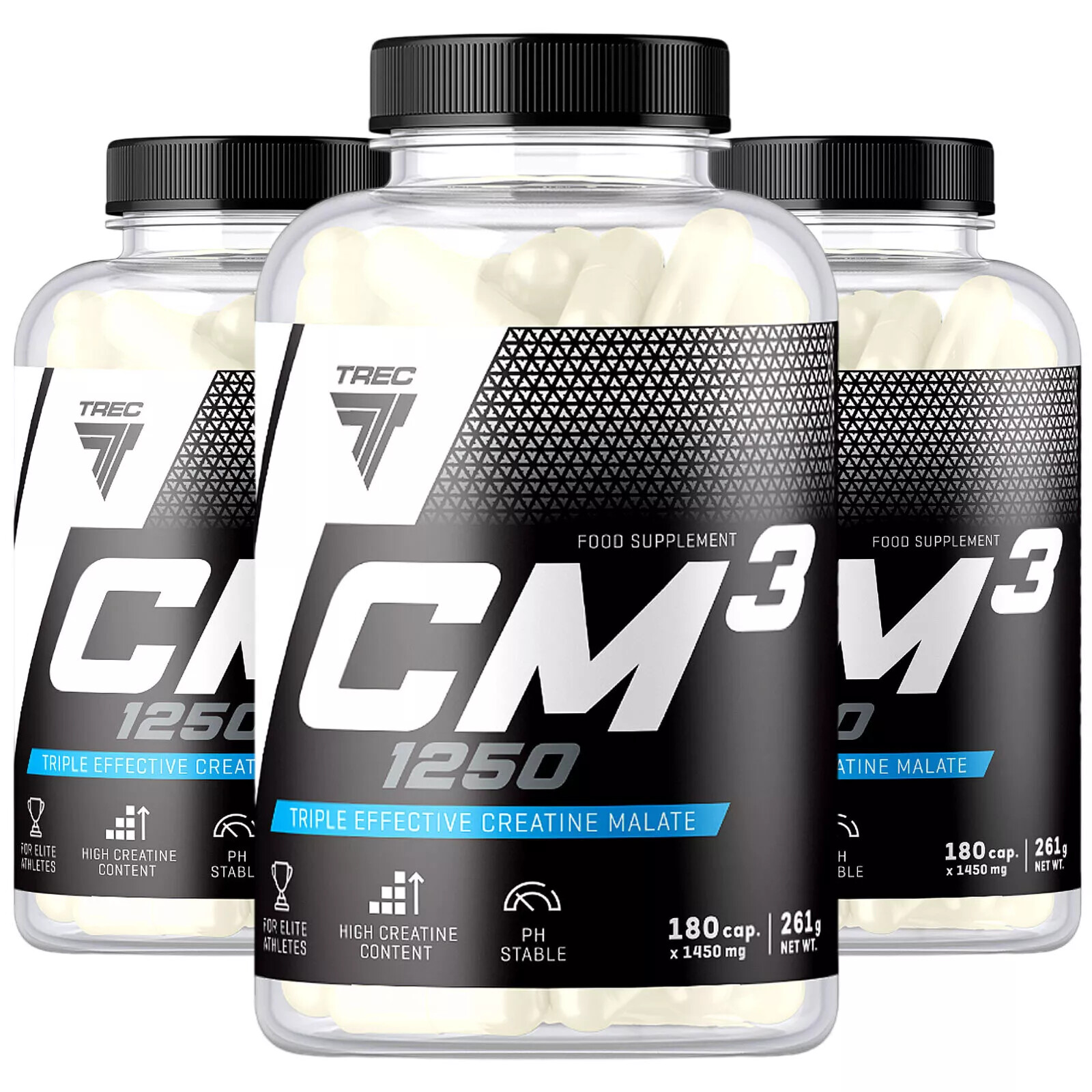 CM3 Tri-Creatine Malate Muscle Growth Anabolic Bodybuilding Pills Pre Workout