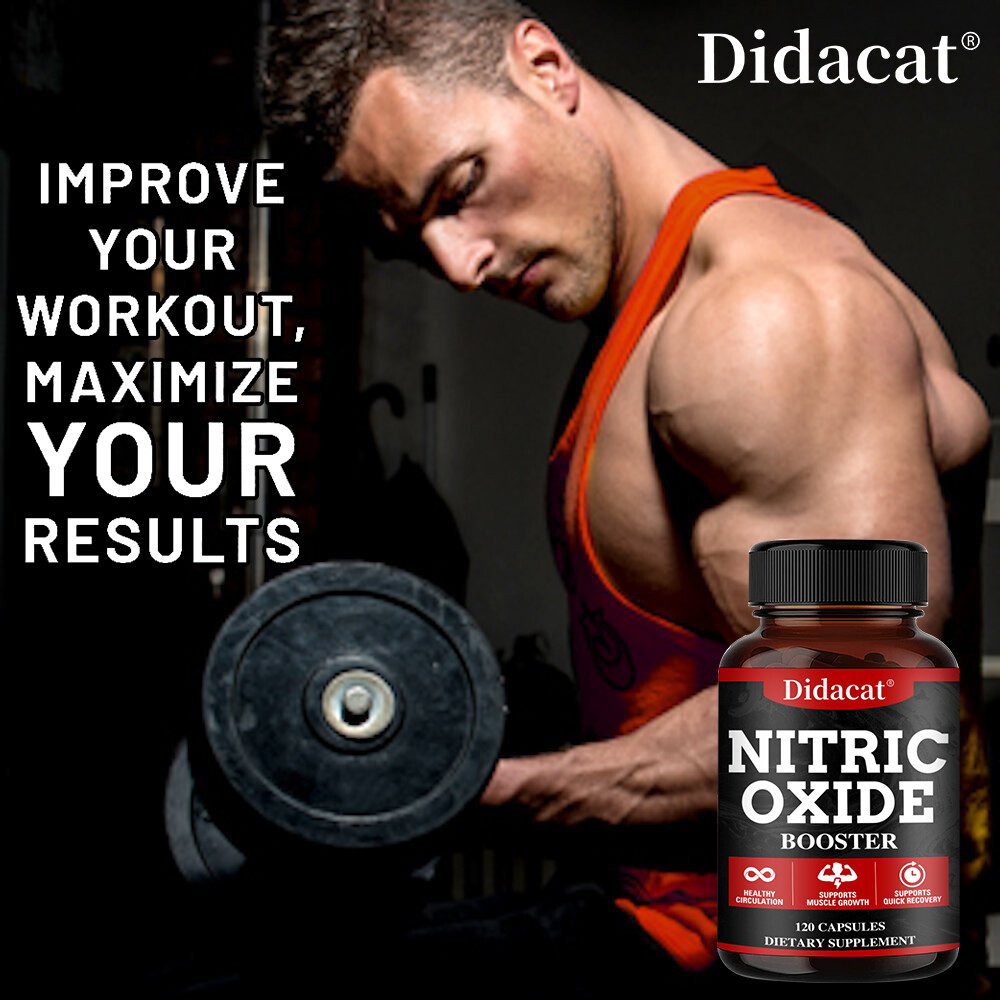 Nitric Oxide Booster – Supports Healthy Circulation And Improves Performance