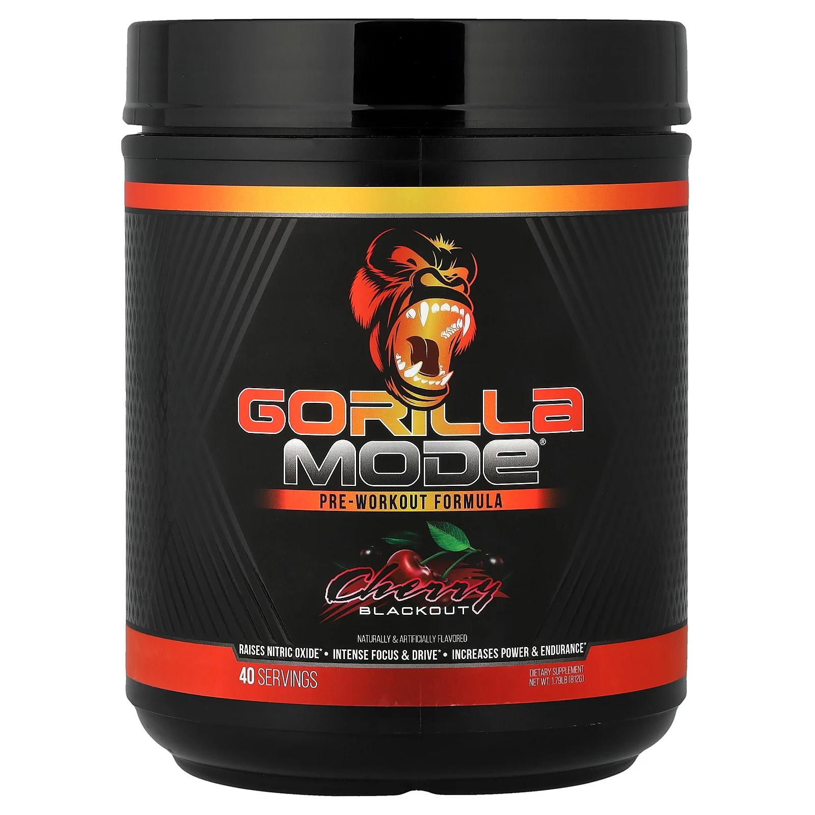 Mode®, Pre-Workout Formula, Cherry Blackout, 1.79 lb (812 g)