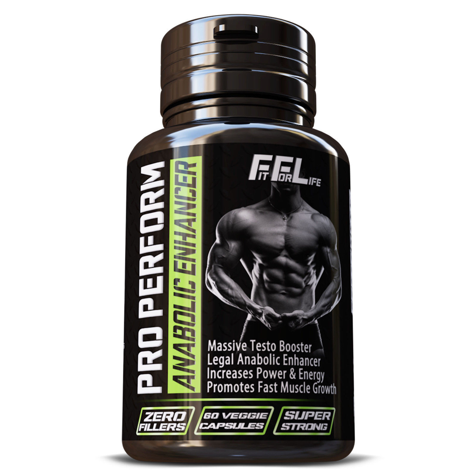 Natural Anabolic Muscle Size Builder Testo Activator Test Booster 60 Caps