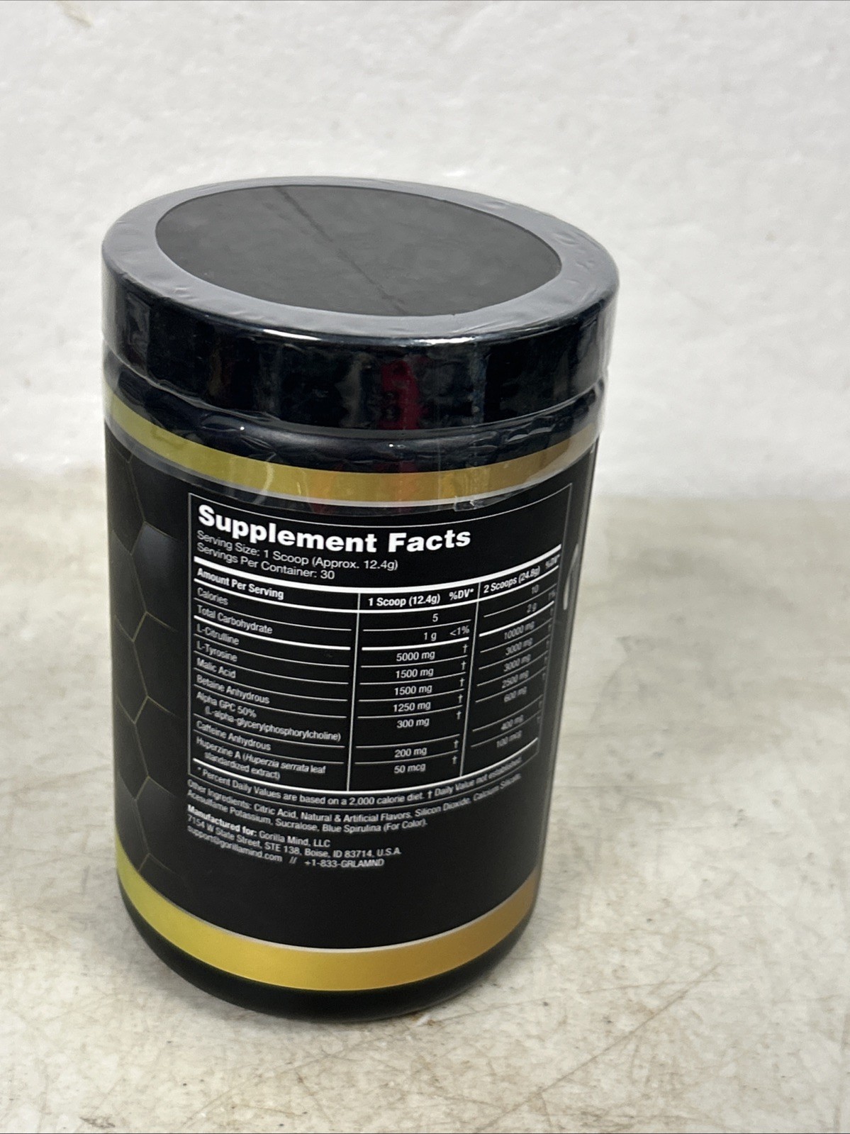 Gorilla Mode Base Pre Workout – Bombsicle 25 Servings Exp 06/2026