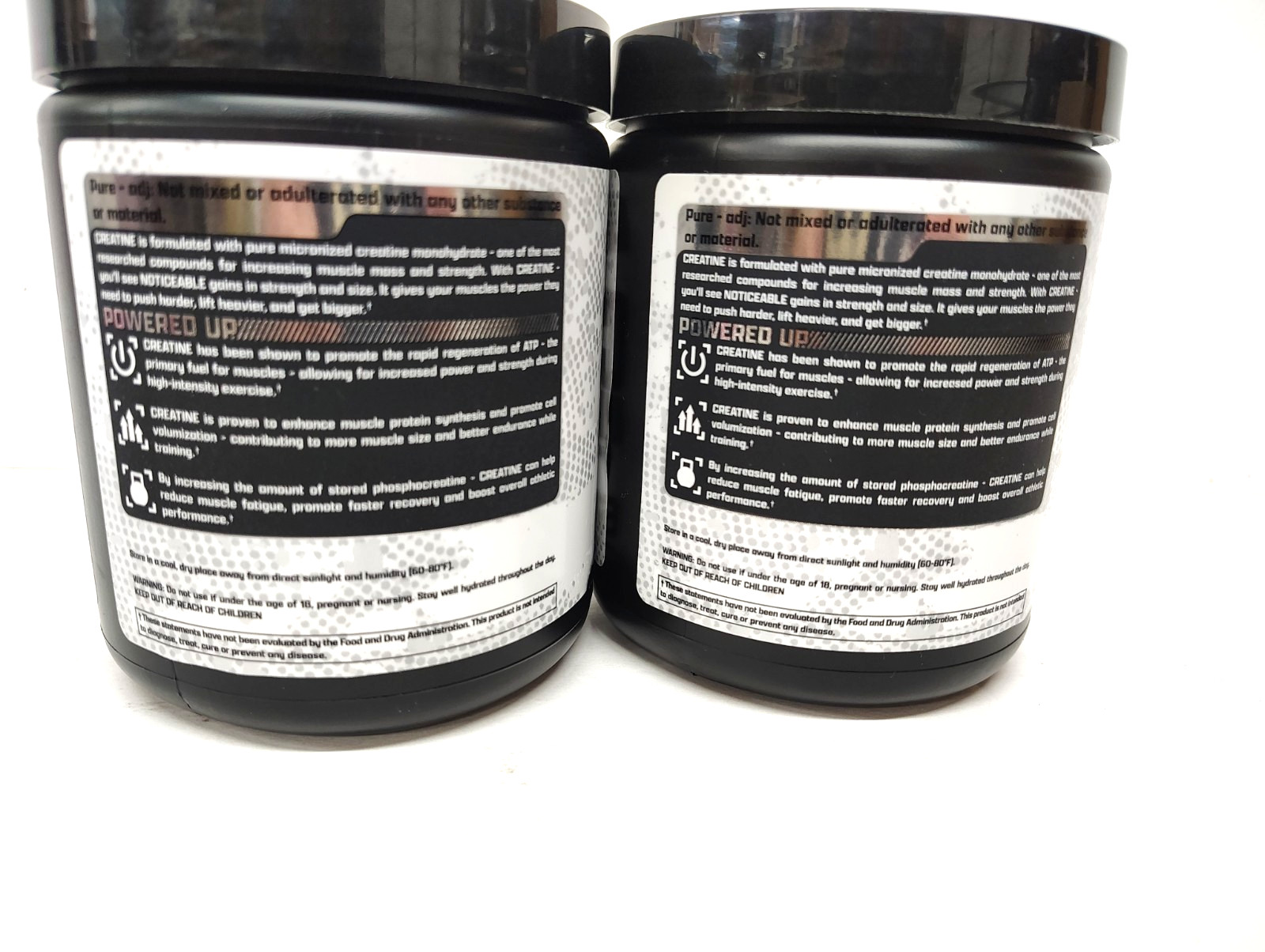 2-Pack Nutrex CREATINE Monohydrate Powder Micronized Unflavored 60 Servings NEW