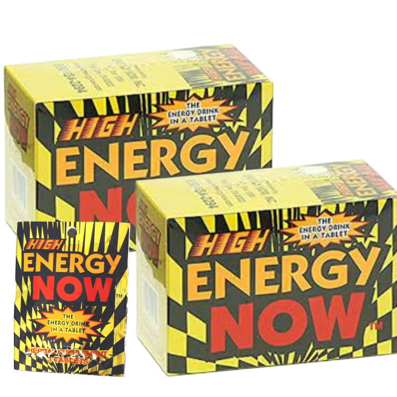 2 High Energy Now Herbal Supplements 48 Packs 3 Pills In Each Pack