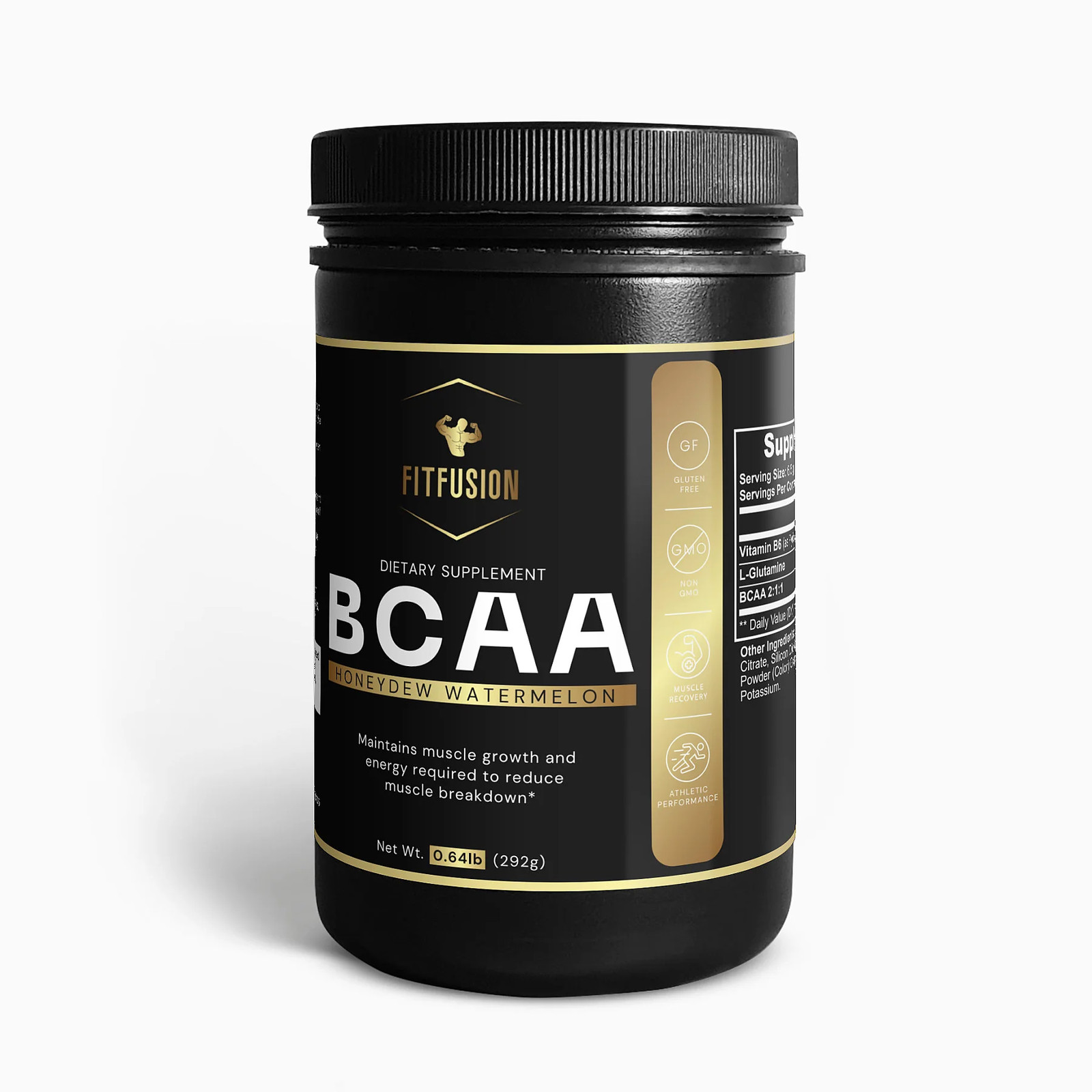 FitFusion BCAA Post Workout Powder (Honeydew/Watermelon) – For Lean Muscle