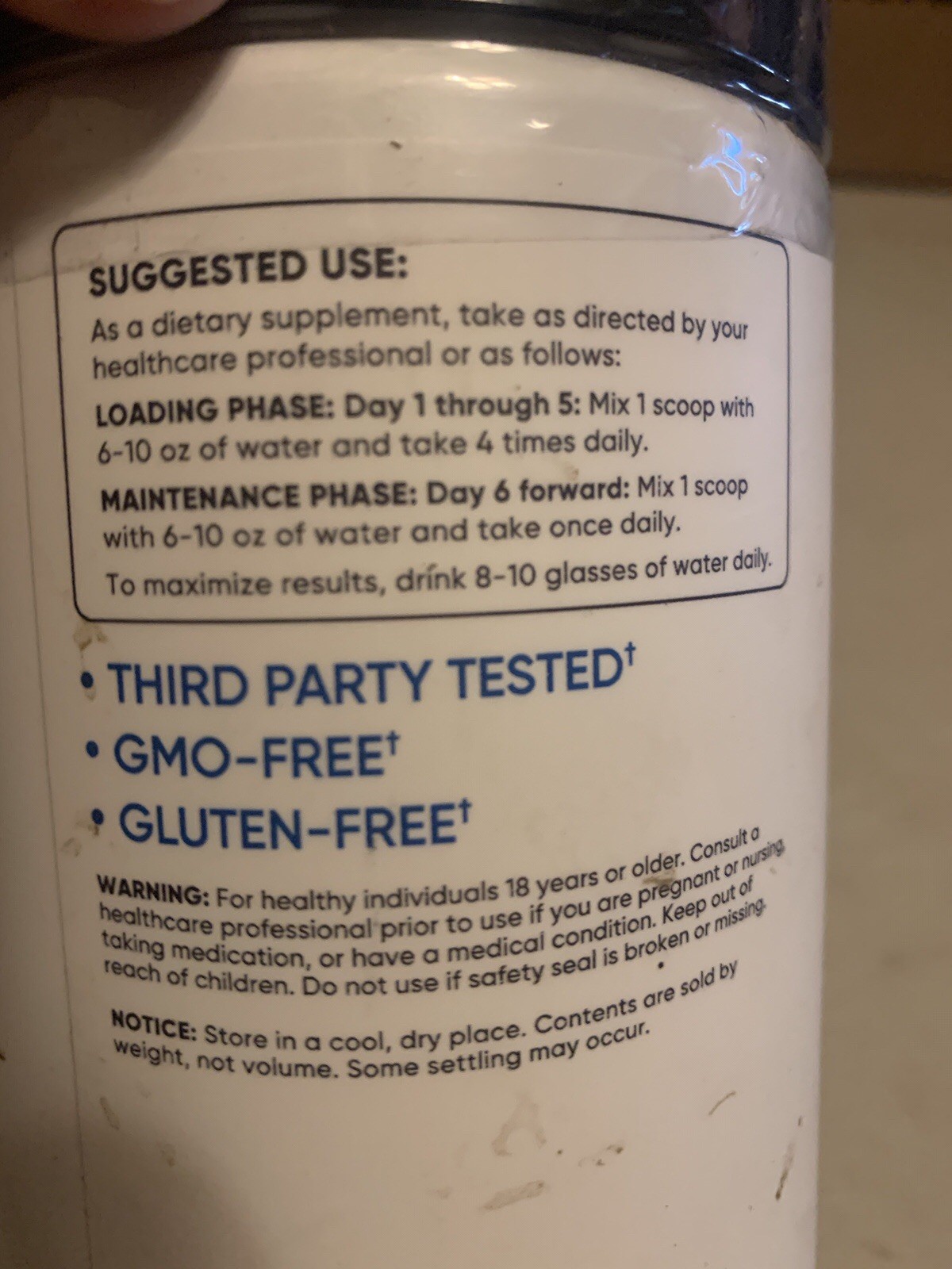 Nutricost Performance Creatine Monohydrate Powder Fruit Punch 500G Exp 5/28