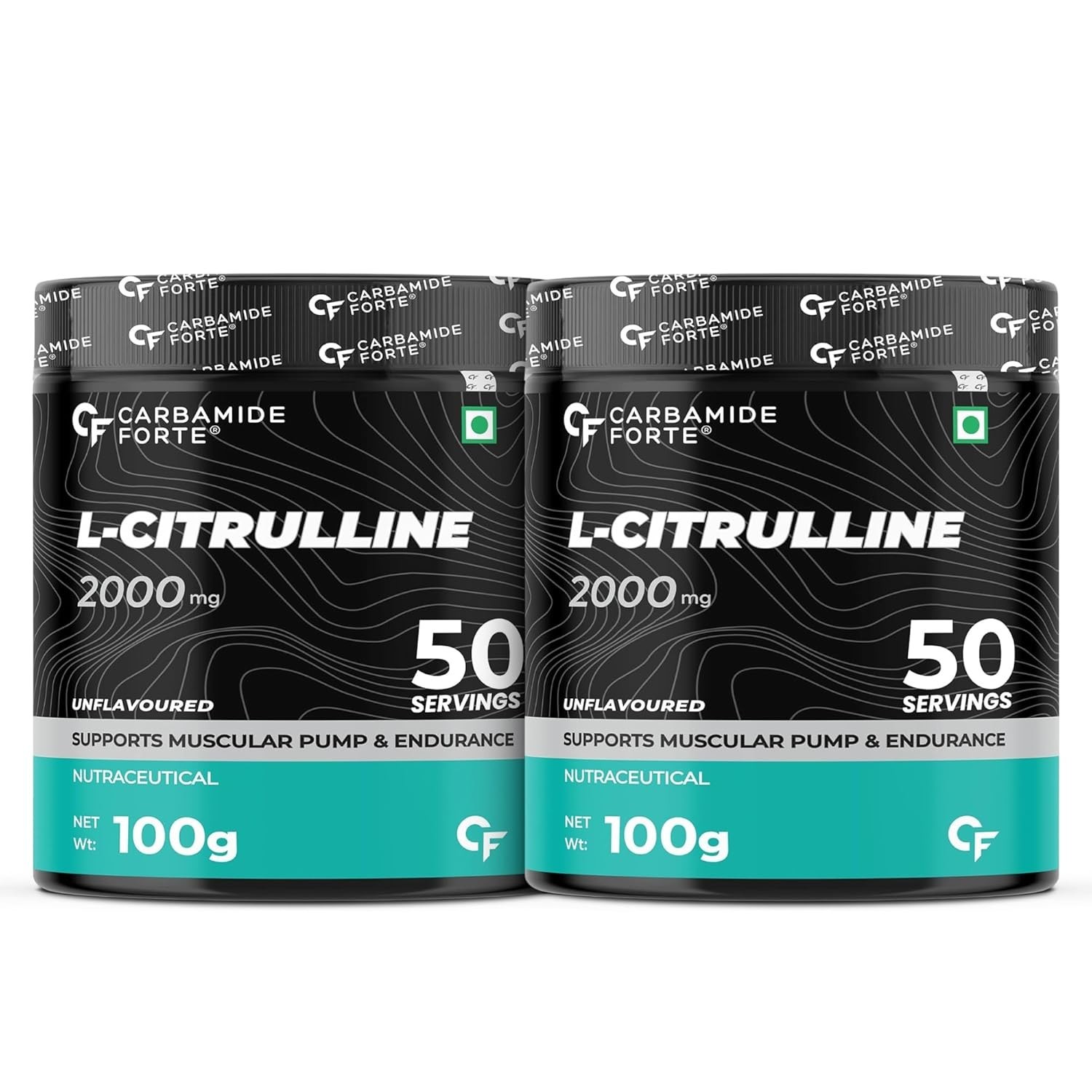 L Citrulline Malate Powder| Boosts Nitric Oxide, Workout Supplements (Pack of 2)