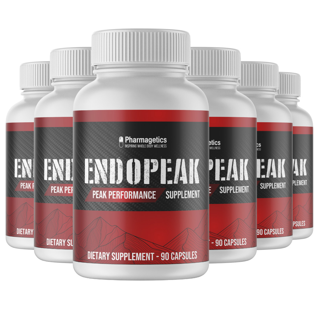 Endopeak Peak Performance Supplement 6 Bottles 540 Capsules