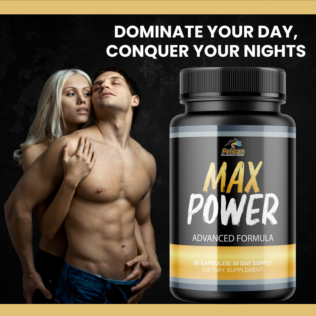Max Power- Bodybuilding & Men’s Health Support- 2 Bottles- 180 Capsules
