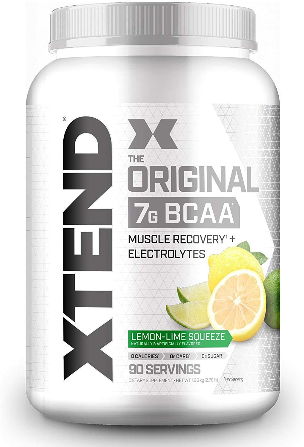 Scivation XTEND 7g BCAA’s Glutamine Powder 90SRV LEMON LIME SQUEEZE
