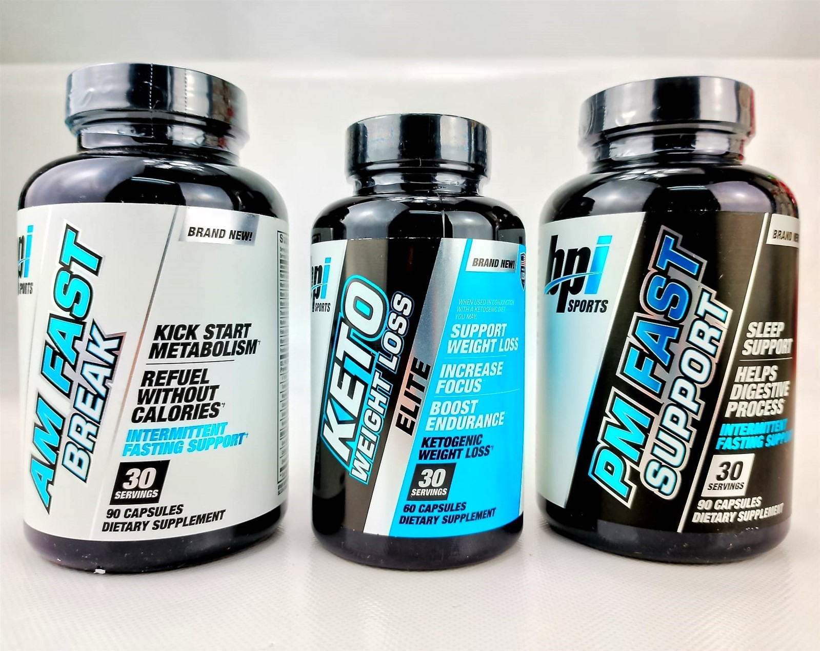 Keto Weight Loss Elite + AM Fast Break + PM Support BPI Sports Exp 05/24 & 6/24
