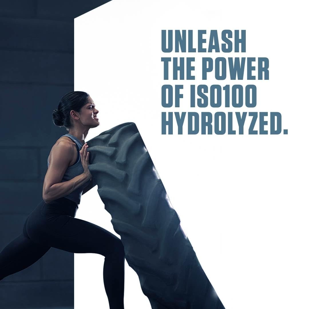 Dymatize ISO100 Whey Protein Isolate Cookies & Cream 25g Protein 5lb